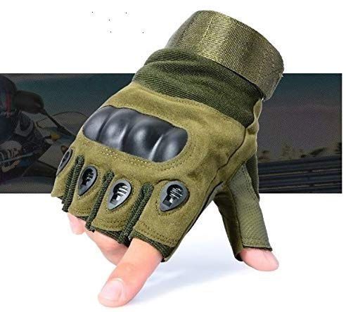 Rubber Padded Gloves for Men